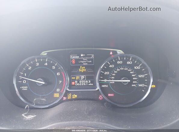 JF2SJAWC1JH405320 2018 SUBARU FORESTER Серый Вид задних сидений