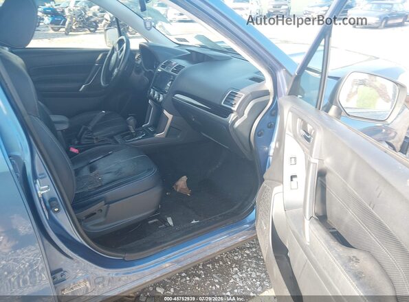 JF2SJAWC2HH473054 2017 SUBARU FORESTER Blue წინა სალონის ხედი
