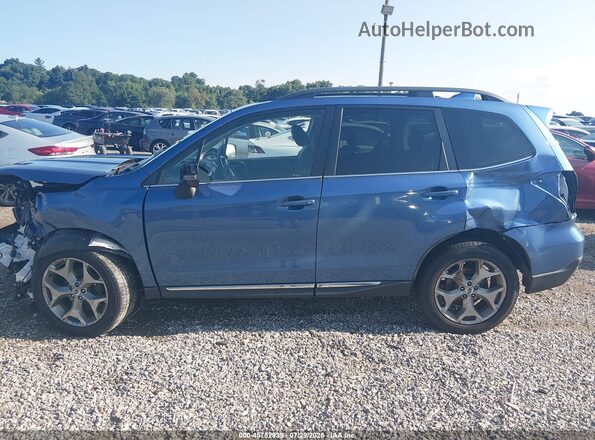 JF2SJAWC2HH473054 2017 SUBARU FORESTER Blue უკანა სალონის ხედი
