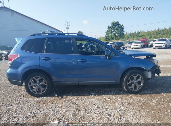 JF2SJAWC2HH473054 2017 SUBARU FORESTER Blue ხელსაწყოთა პანელის ხედი