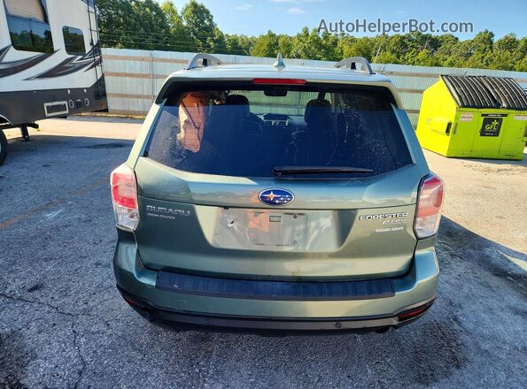 JF2SJAWC2HH552143 2017 SUBARU FORESTER Green უკანა ხედი