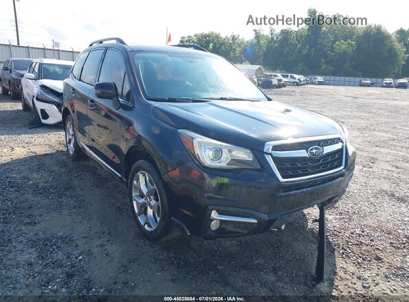 JF2SJAWC2JH511727 2018 SUBARU FORESTER Black Vista frontal