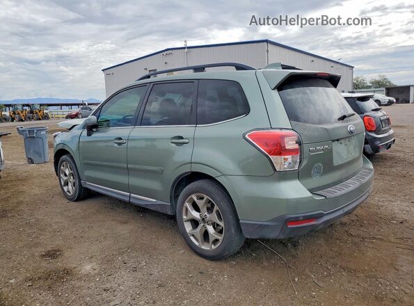 JF2SJAWC3HH585278 2017 SUBARU FORESTER Green Задня ліва чверть