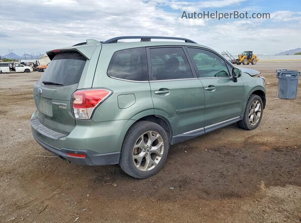 JF2SJAWC3HH585278 2017 SUBARU FORESTER Green Задня права чверть
