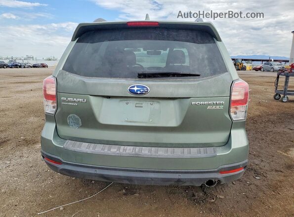 JF2SJAWC3HH585278 2017 SUBARU FORESTER Green Вид ззаду