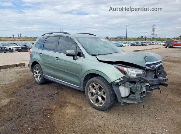 JF2SJAWC3HH585278 2017 SUBARU FORESTER Green Передня права чверть