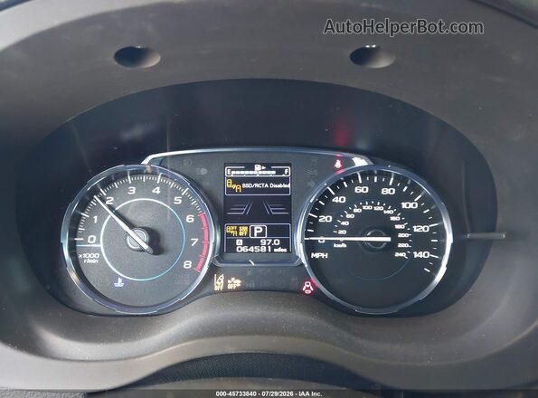 JF2SJAWC3JH482156 2018 SUBARU FORESTER Blue Հետևի նստատեղերի տեսք