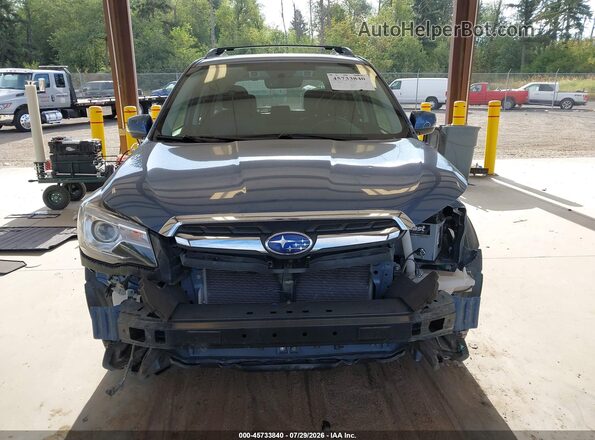 JF2SJAWC3JH482156 2018 SUBARU FORESTER Blue Սալոնի հետևի տեսք