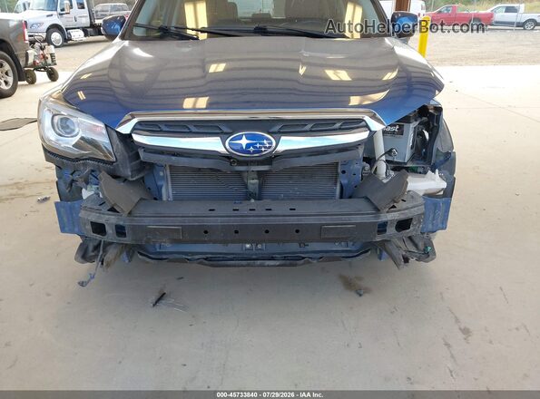 JF2SJAWC3JH482156 2018 SUBARU FORESTER Blue Դիմացի տեսք