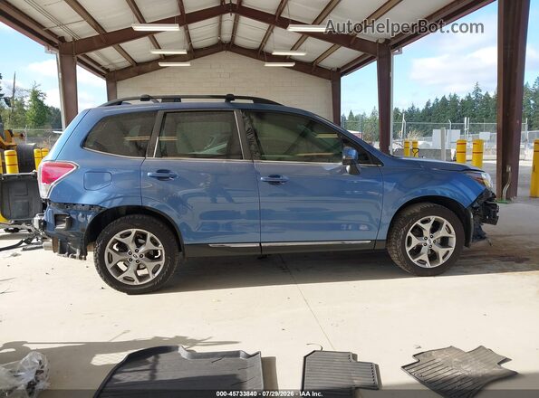 JF2SJAWC3JH482156 2018 SUBARU FORESTER Blue Սալոնի 360 աստիճան տեսք