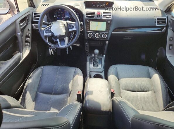JF2SJAWC6HH455950 2017 SUBARU FORESTER Silver Առջևի վահանակի տեսք