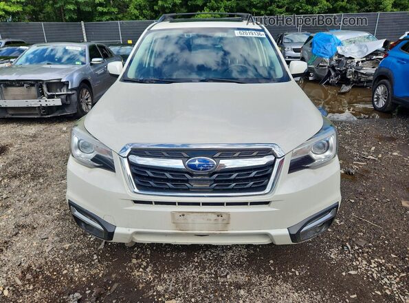 JF2SJAWC6JH422047 2018 SUBARU FORESTER White Вид спереду