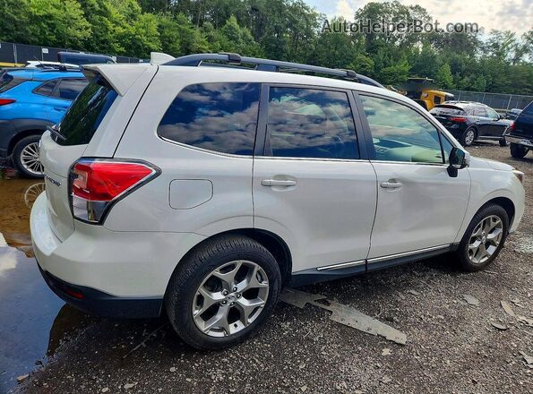 JF2SJAWC6JH422047 2018 SUBARU FORESTER White Задня права чверть
