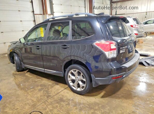 JF2SJAWC6JH427832 2018 SUBARU FORESTER Черный Задняя левая четверть
