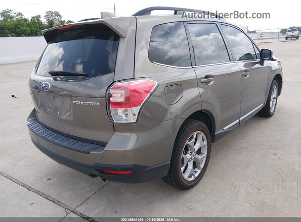 JF2SJAWC6JH464637 2018 SUBARU FORESTER Tan Задня права чверть