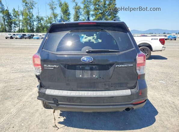JF2SJAWC7JH459589 2018 SUBARU FORESTER Черный Вид сзади