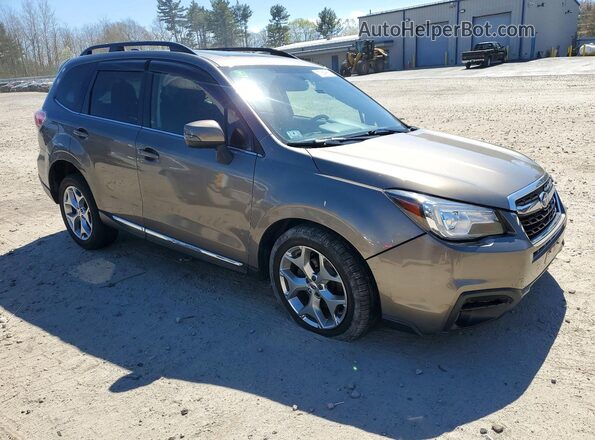 JF2SJAWC7JH533531 2018 SUBARU FORESTER Gray Front right