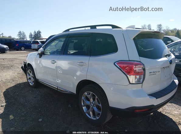 JF2SJAWC7JH587654 2018 SUBARU FORESTER White უკანა მარცხენა