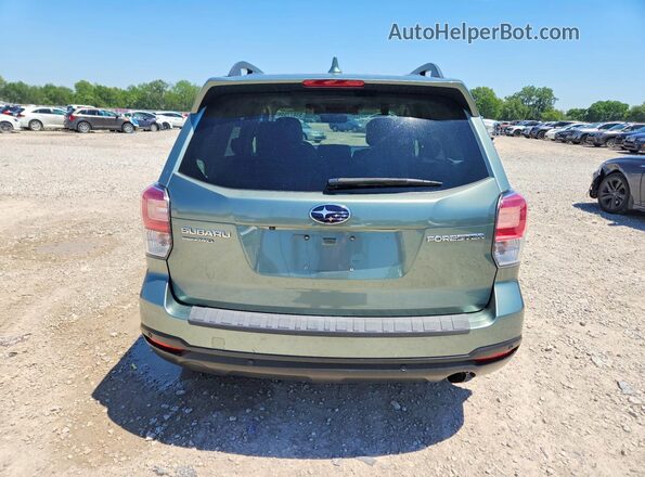 JF2SJAWC8JH531755 2018 SUBARU FORESTER Green Widok z tyłu
