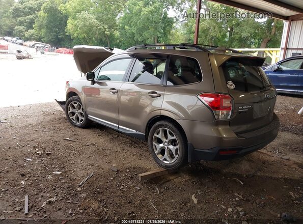 JF2SJAWC8JH607653 2018 SUBARU FORESTER Gray Trasero izquierdo