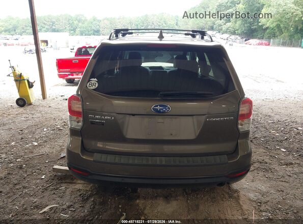 JF2SJAWC8JH607653 2018 SUBARU FORESTER Gray 