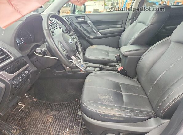JF2SJAWCXJH429373 2018 SUBARU FORESTER Silver წინა სალონის ხედი