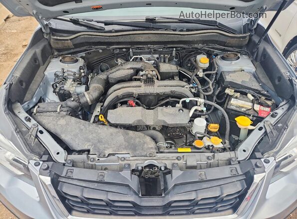 JF2SJAWCXJH429373 2018 SUBARU FORESTER Silver უკანა სალონის ხედი
