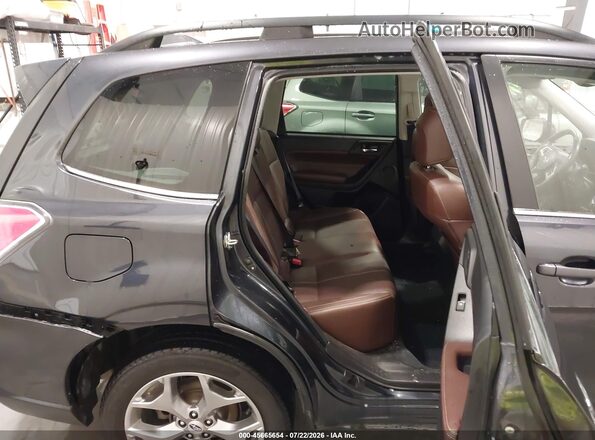 JF2SJAWCXJH452877 2018 SUBARU FORESTER Blue Widok naklejki z numerem VIN