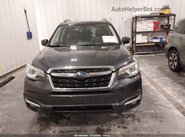 JF2SJAWCXJH452877 2018 SUBARU FORESTER Blue Widok zestawu wskaźników