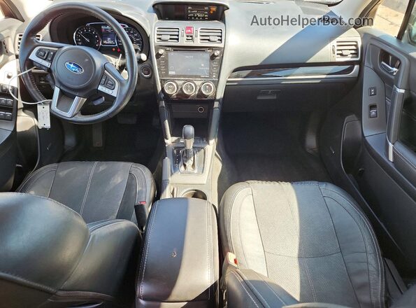 JF2SJAWCXJH532390 2018 SUBARU FORESTER Black Vista del salpicadero