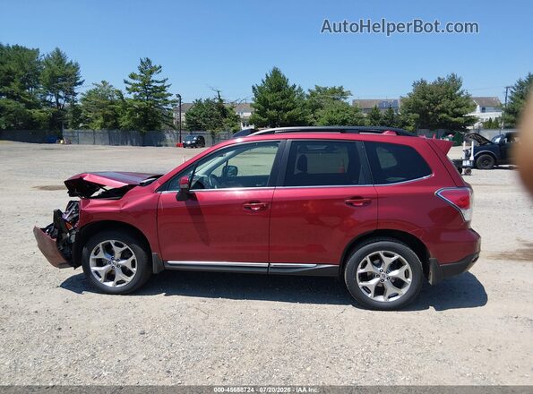JF2SJAWCXJH573103 2018 SUBARU FORESTER Red Vista interior de 360 grados