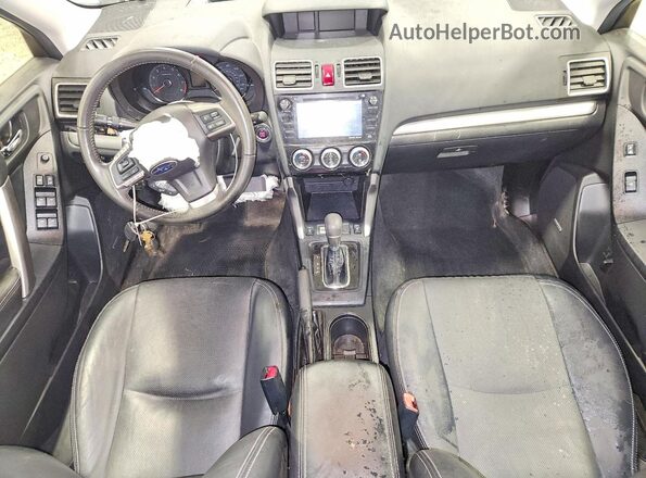 JF2SJAXC0GH499925 2016 SUBARU FORESTER Silver Widok deski rozdzielczej