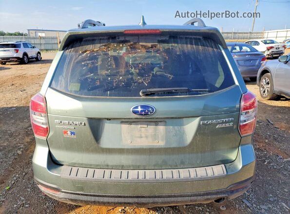 JF2SJAXC1GH536402 2016 SUBARU FORESTER Green Հետևի տեսք