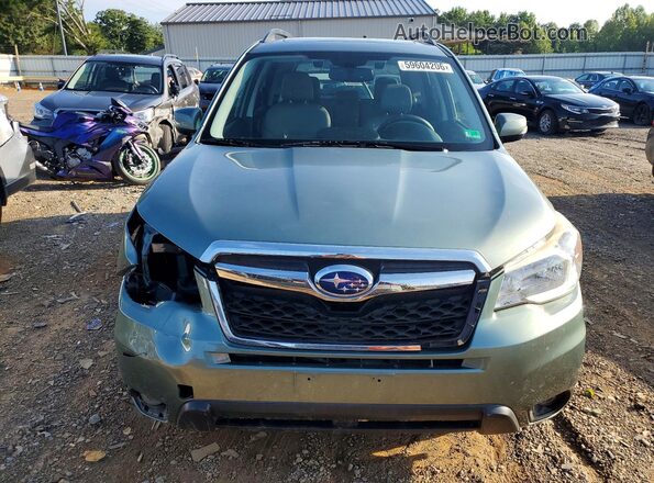 JF2SJAXC1GH536402 2016 SUBARU FORESTER Green Դիմացի տեսք