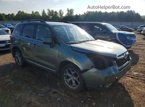 JF2SJAXC1GH536402 2016 SUBARU FORESTER Green Առջևի աջ