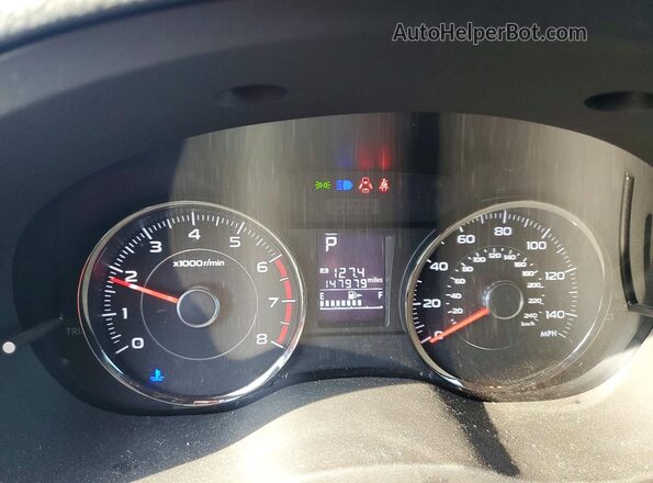 JF2SJAXC1GH536402 2016 SUBARU FORESTER Green Սարքավորումների վահանակի տեսք