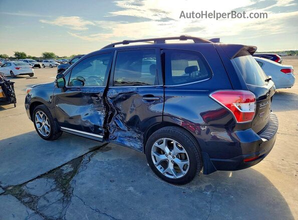 JF2SJAXC2GH523691 2016 SUBARU FORESTER Черный Задняя левая четверть