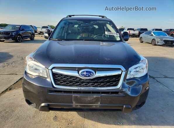 JF2SJAXC2GH523691 2016 SUBARU FORESTER Черный Вид спереди