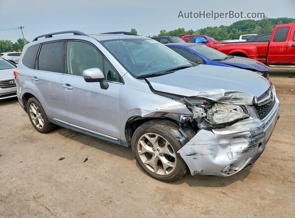 JF2SJAXC2GH555816 2016 SUBARU FORESTER Silver Front right