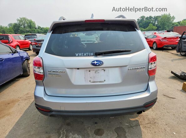 JF2SJAXC2GH555816 2016 SUBARU FORESTER Silver Rear view
