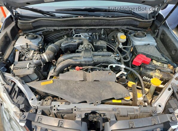 JF2SJAXC2GH555816 2016 SUBARU FORESTER Silver Engine compartment view