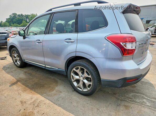 JF2SJAXC2GH555816 2016 SUBARU FORESTER Silver Rear left