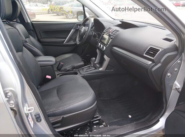 JF2SJAXC4GH441767 2016 SUBARU FORESTER Silver წინა სალონის ხედი