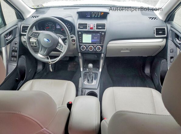 JF2SJAXC5GH472445 2016 SUBARU ASCENT White წინა პანელის ხედი