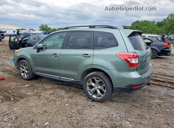 JF2SJAXC5GH515018 2016 SUBARU FORESTER Green Trasero izquierdo