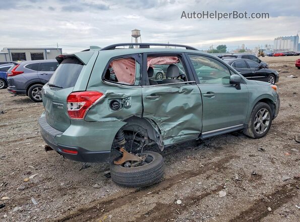 JF2SJAXC5GH515018 2016 SUBARU FORESTER Green Trasero derecho