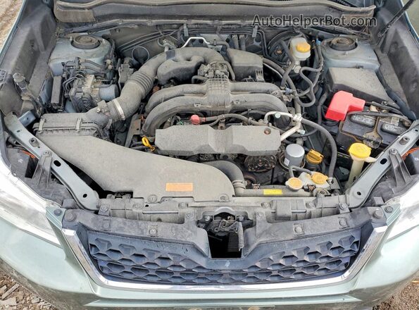 JF2SJAXC5GH515018 2016 SUBARU FORESTER Green Vista del compartimento del motor