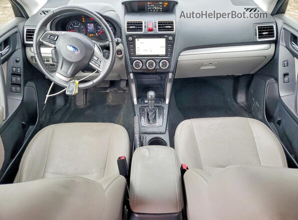 JF2SJAXC5GH515018 2016 SUBARU FORESTER Green Vista del salpicadero