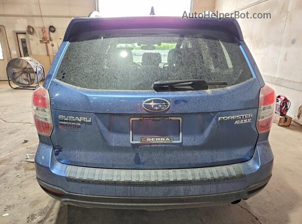 JF2SJAXC7GH528546 2016 SUBARU FORESTER Синий Вид сзади