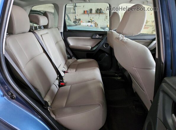 JF2SJAXC7GH528546 2016 SUBARU FORESTER Синий Вид задних сидений